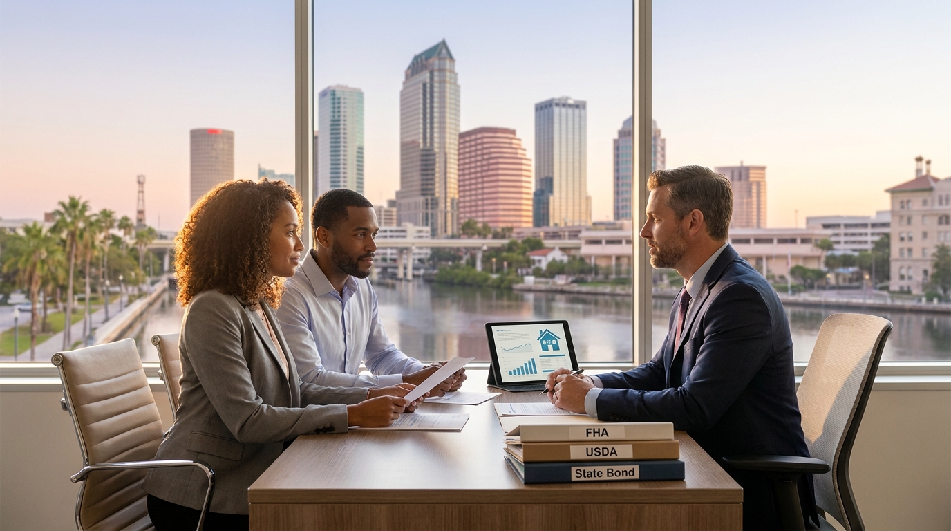 FHA, USDA, or State Bond: Which First-Time Buyer Loan Fits Tampa? - Mortgage Broker in Tampa