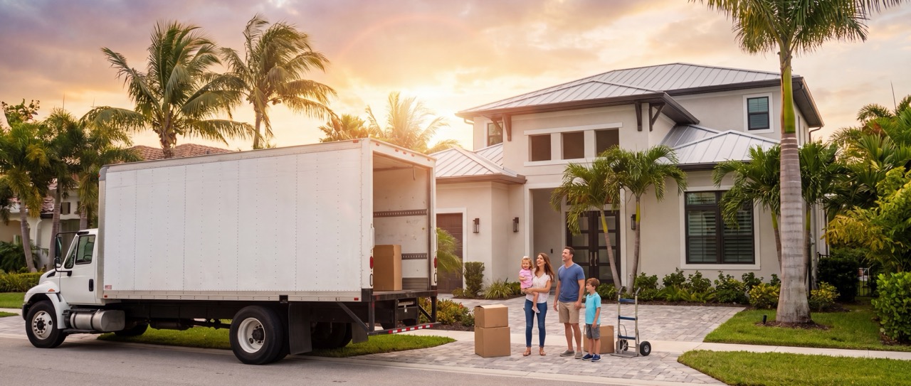 Florida family enjoying their home
